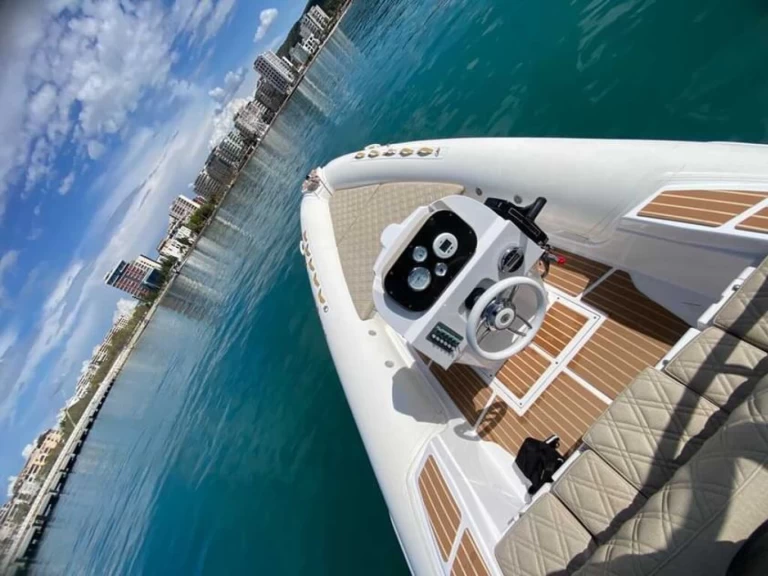 Bareboat Rental RIB Eagle with a boat licence