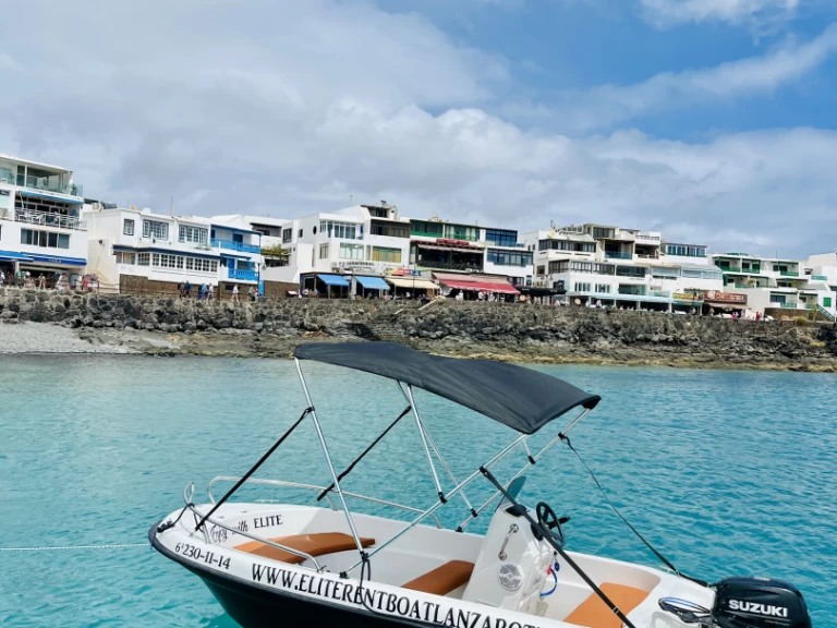 Astec FIBER 400 charter bareboat or captained in  Playa Blanca