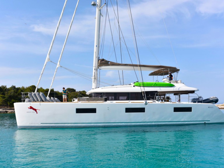 Catamaran rental with or without captain Lagoon Split