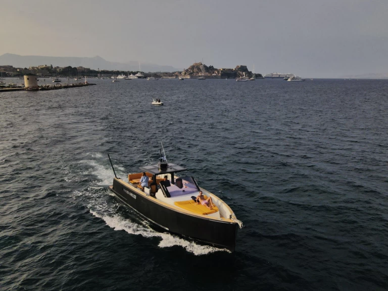 Fjord Fjord 40 Open charter bareboat or captained in  Corfu