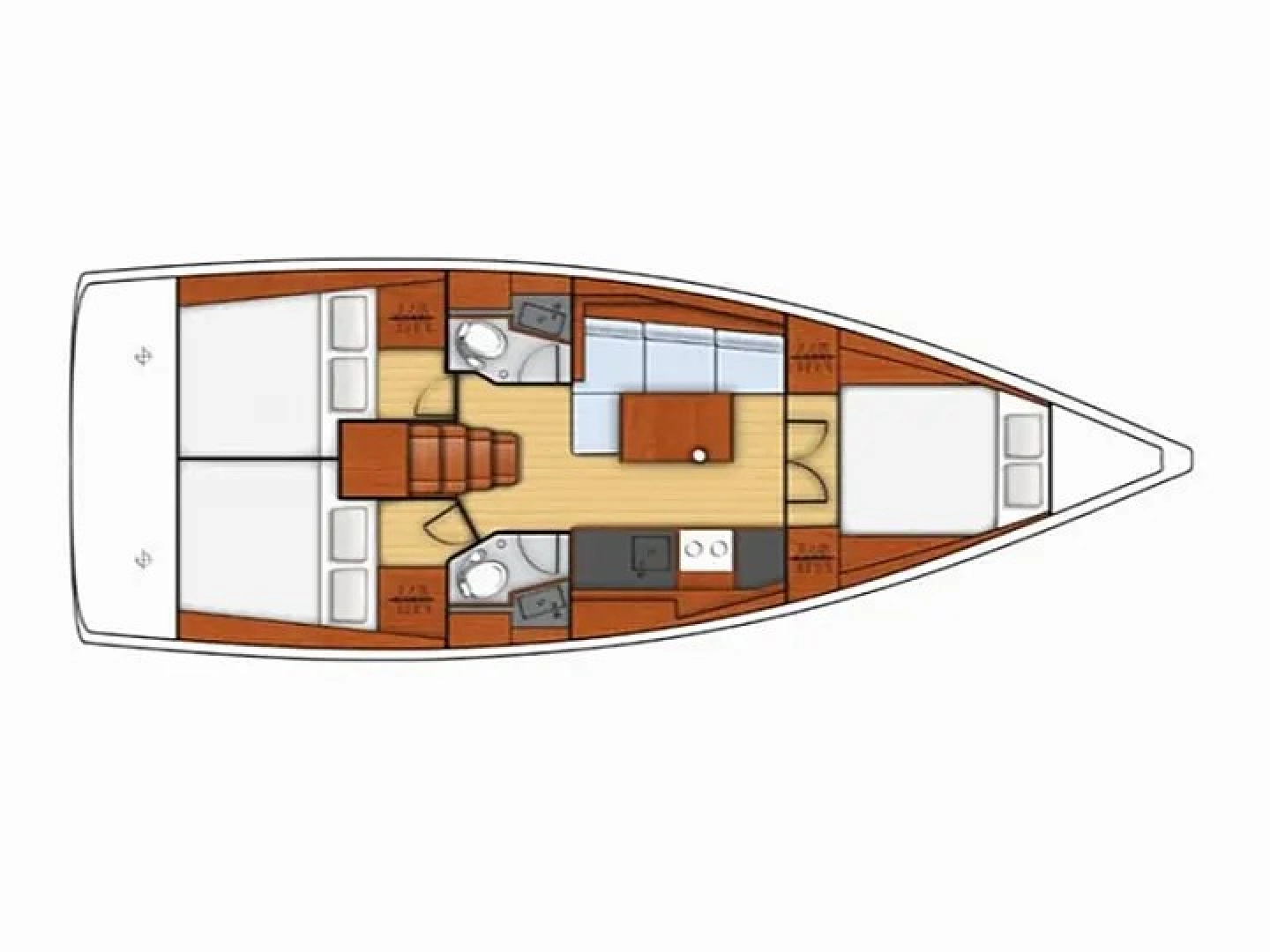 Yacht charter Lávrio cheap Oceanis 38.1