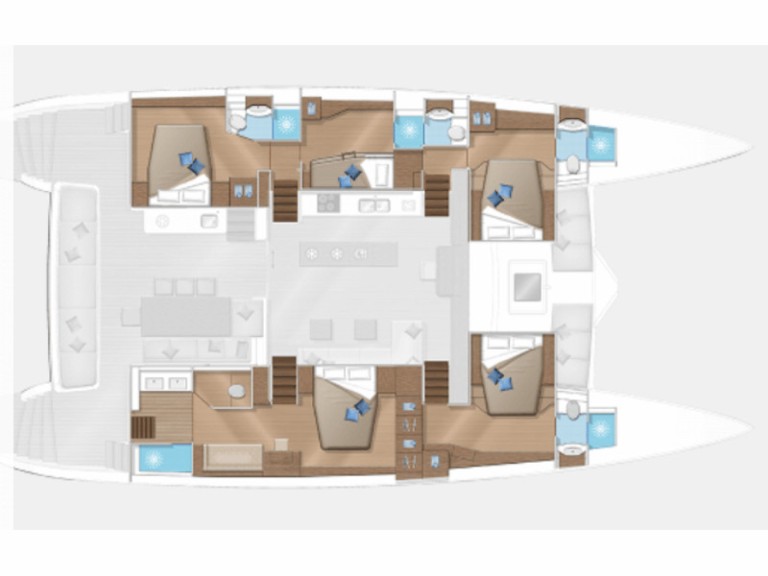 Yacht charter Préveza cheap Lagoon 620