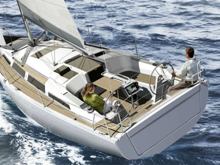 Hanse Hanse 345 charter bareboat or captained in  Empuriabrava