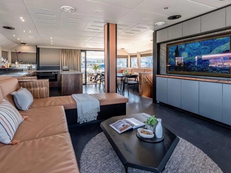 Bareboat Rental Luxury Yacht  Custom Built Aluminum Cutter with a boat licence