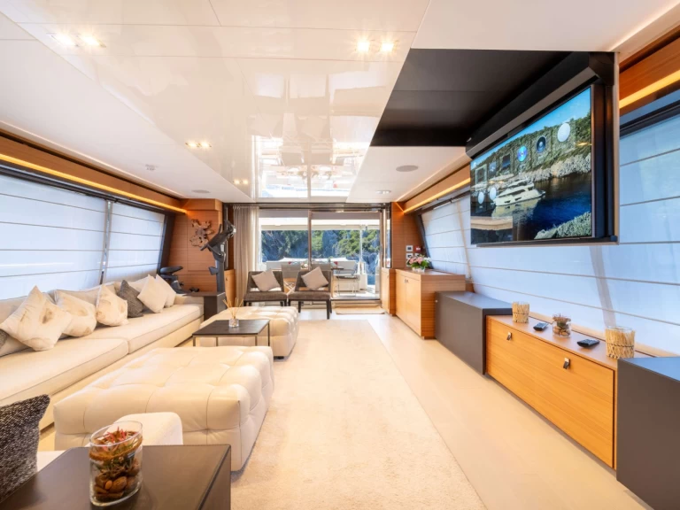 Bareboat Rental Luxury Yacht Custom Line with a boat licence