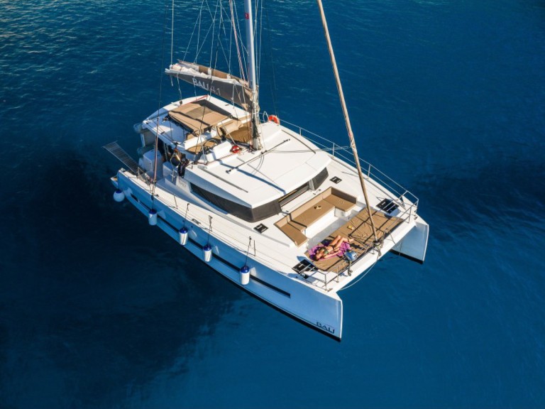 Bareboat Rental Catamaran Bali with a boat licence