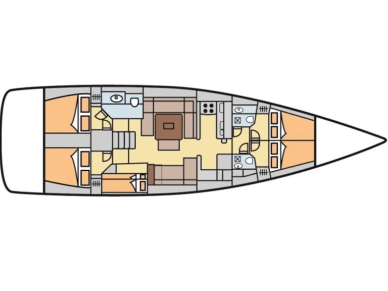 Dufour Dufour 500 Grand Large charter bareboat or captained in  Fethiye