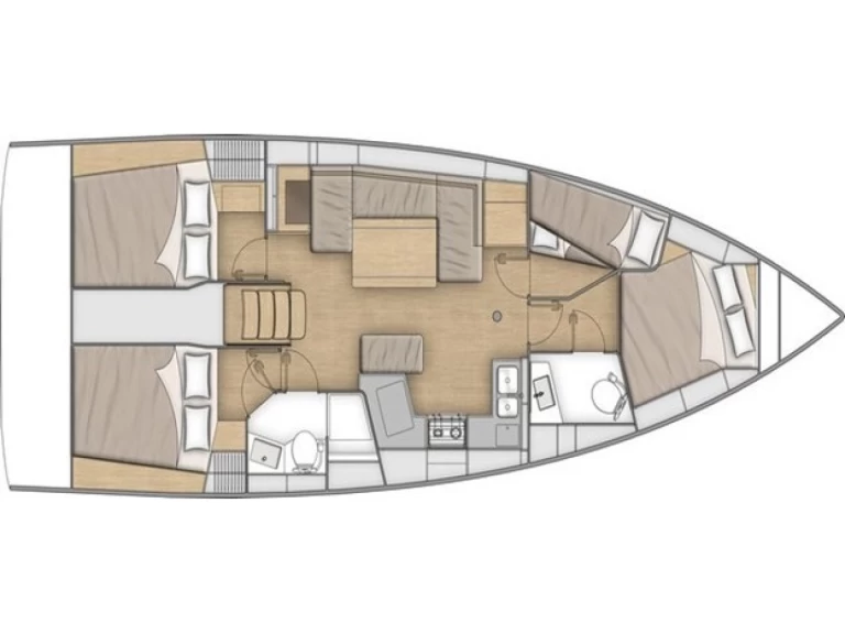Rent a Bénéteau Oceanis 40.1 Olbia