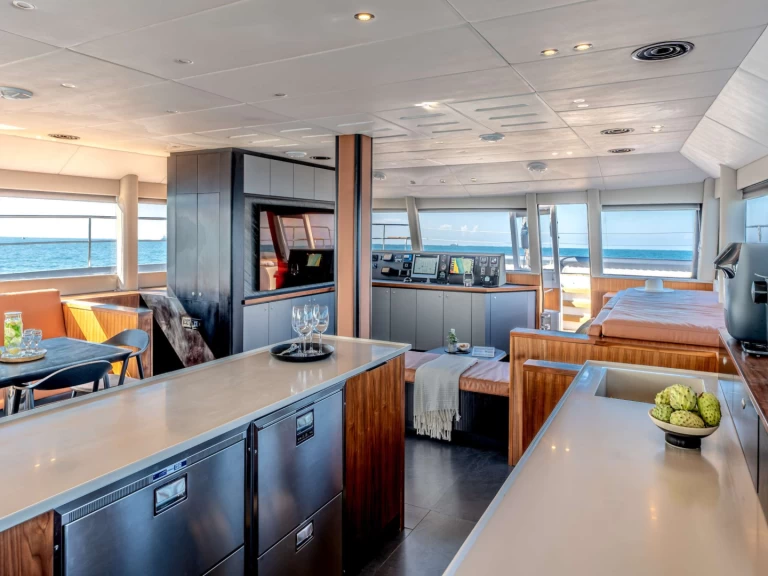 Luxury Yacht rental in Porto Cheli -  Custom Built Aluminum Cutter HANI I 