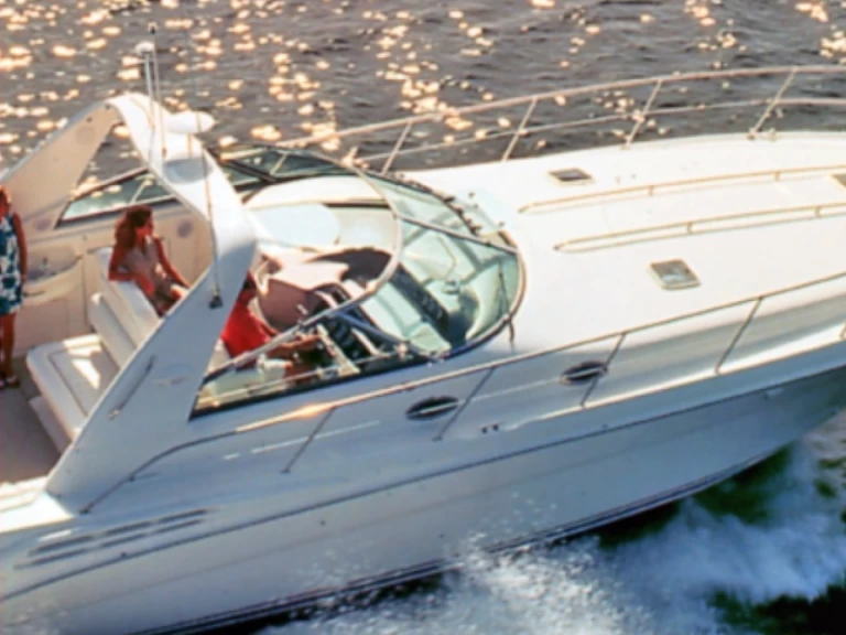 Bareboat Rental Motorboat Sea Ray with a boat licence