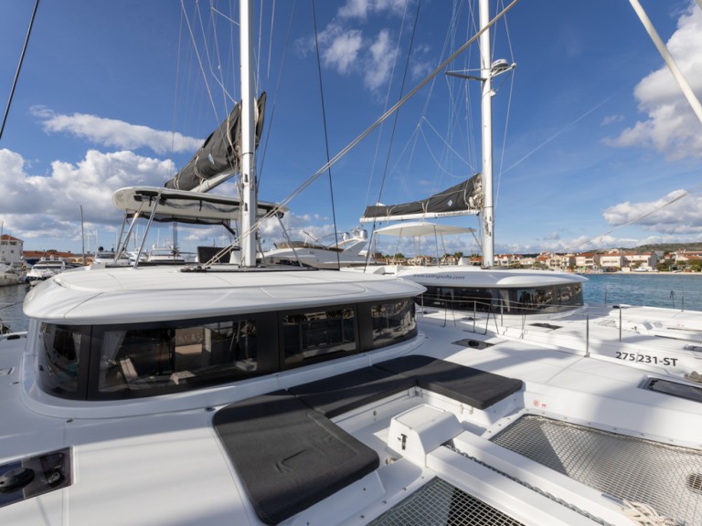 Bareboat Rental Catamaran Lagoon with a boat licence