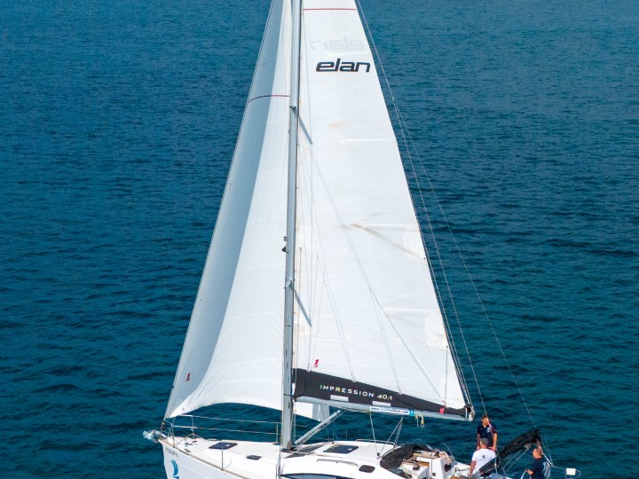 Sailboat rental with or without captain Elan Punat
