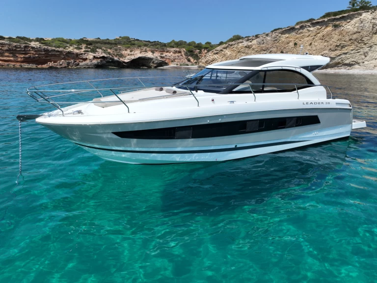 Jeanneau Leader 36 charter bareboat or captained in  Ibiza Town