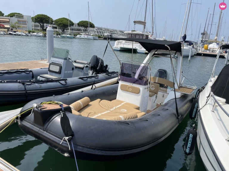 RIB rental in Port-Camargue - Capelli Tempest 625