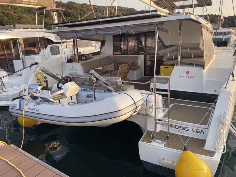 Fountaine Pajot Lucia 40 charter bareboat or captained in  Pula