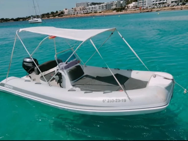 RIB rental with or without captain Grand Boats Sant Antoni de Portmany