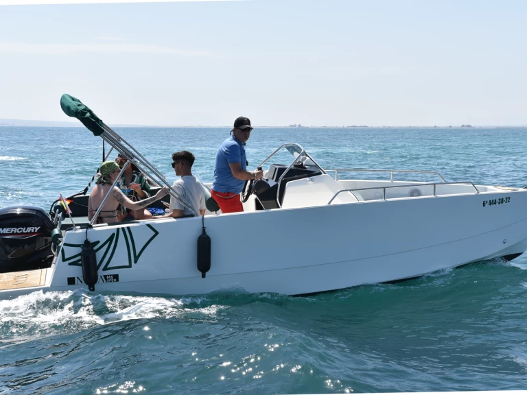 Motorboat rental with or without captain Nuva Alicante