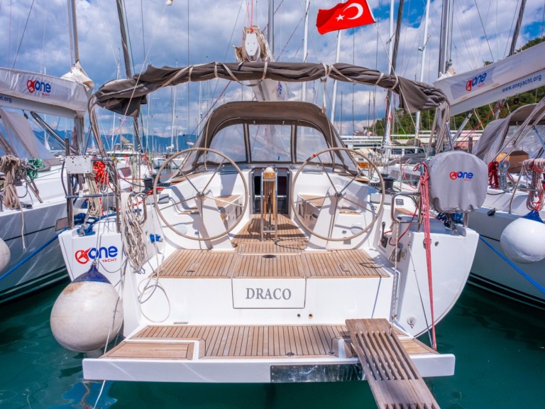 Yacht charter Fethiye cheap Hanse 445