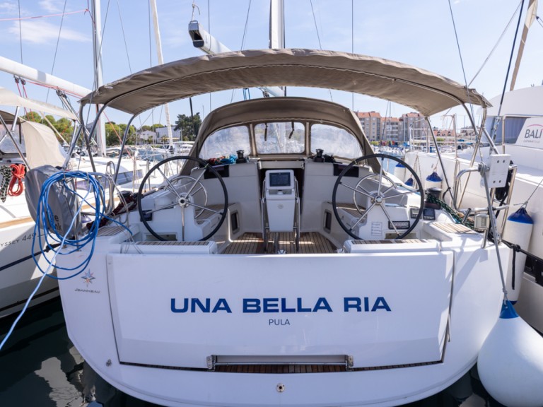 Sailboat rental in Biograd na Moru - Jeanneau Sun Odyssey 449