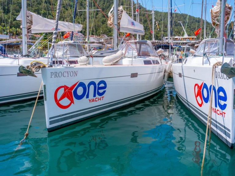 Hanse Hanse 445 charter bareboat or captained in  Fethiye