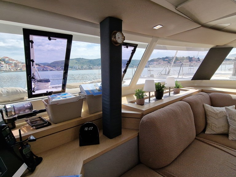 Fountaine Pajot Saona 47 charter bareboat or captained in  Rogoznica