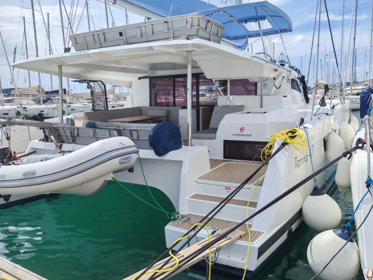 Fountaine Pajot Tanna 47 charter bareboat or captained in  Seget Donji