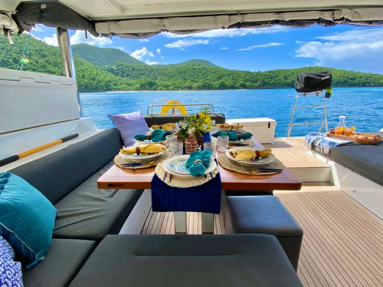 Bareboat Rental Catamaran Lagoon with a boat licence