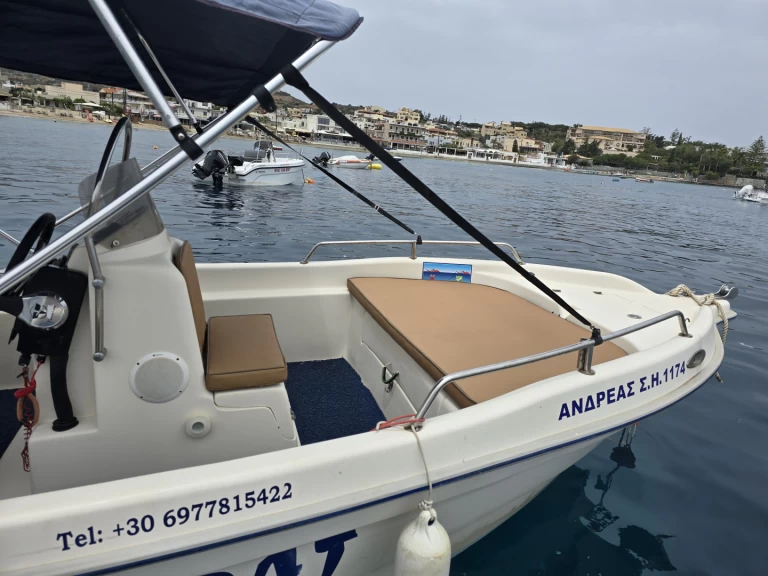 Motorboat rental with or without captain Proteus Agia Pelagia