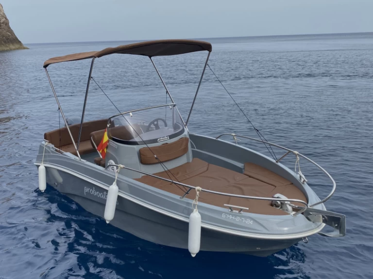 Motorboat rental with or without captain Pacific Craft Ciutadella de Menorca