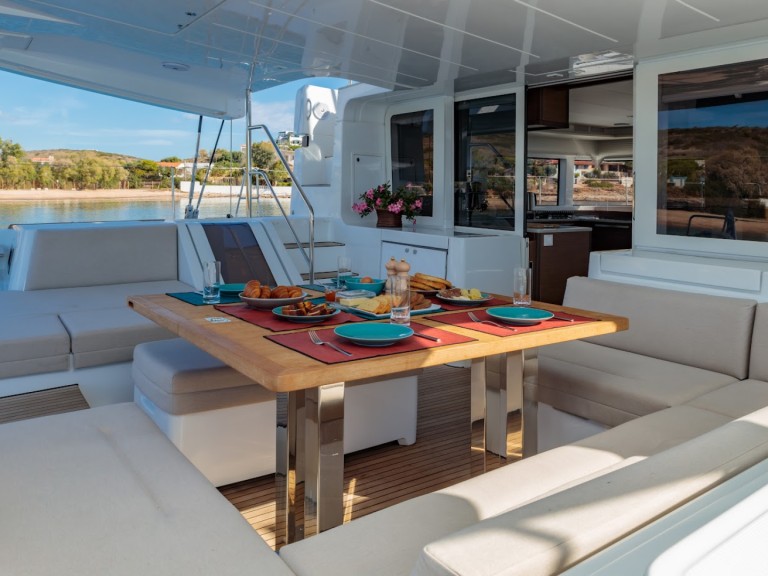 Bareboat Rental Catamaran Lagoon with a boat licence
