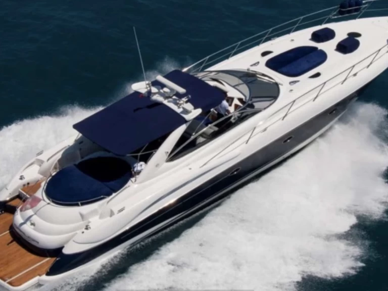 Sunseeker Predator 60 charter bareboat or captained in  El Rompido