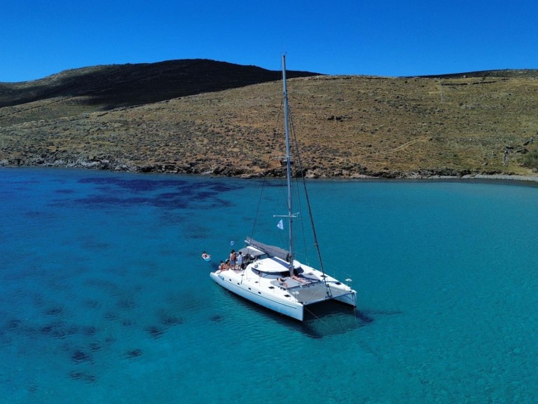 Boat rental Fountaine Pajot Bahia 46 in Tourlos on Samboat