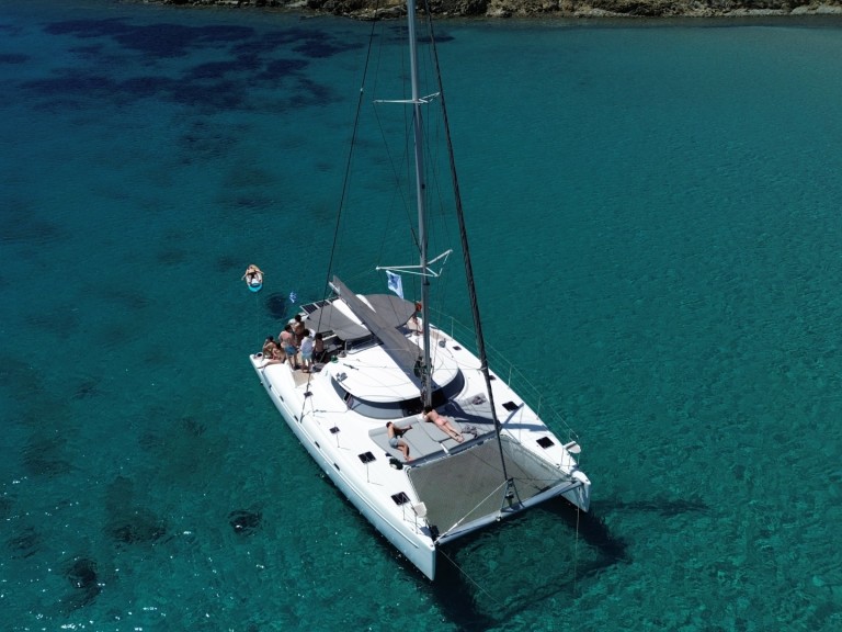 Catamaran rental with or without captain Fountaine Pajot Tourlos