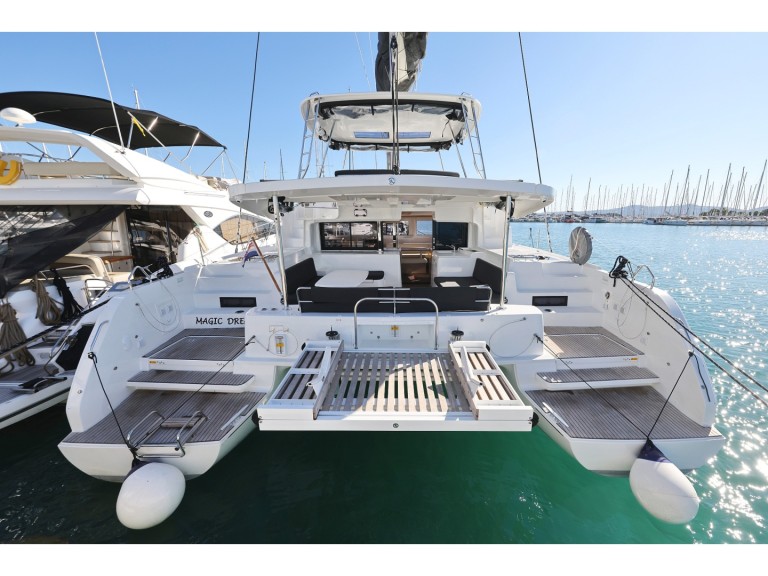 Bareboat Rental Catamaran Lagoon with a boat licence