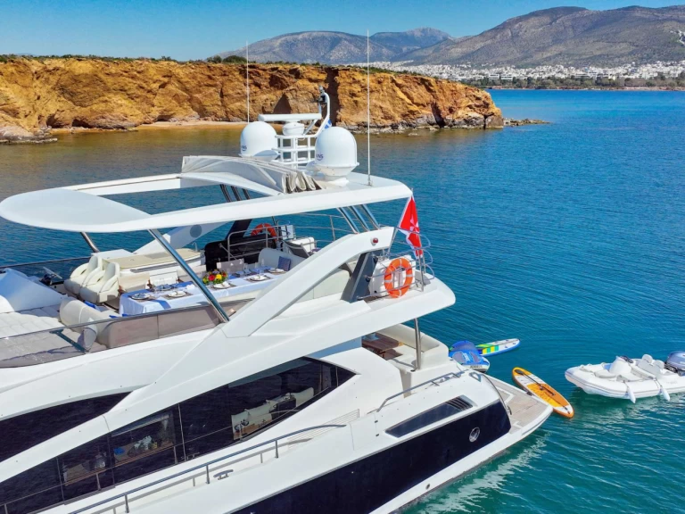Luxury Yacht rental with or without captain Sunseeker Athens