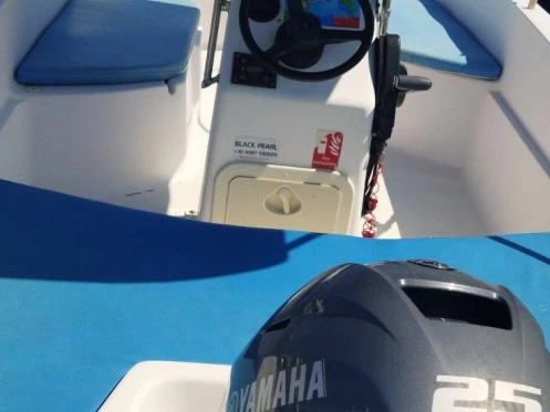 Motorboat rental with or without captain Poseidon Keri