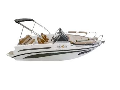 Rent a Motorboat trident 640 SUNDECK in Sant Antoni de Portmany