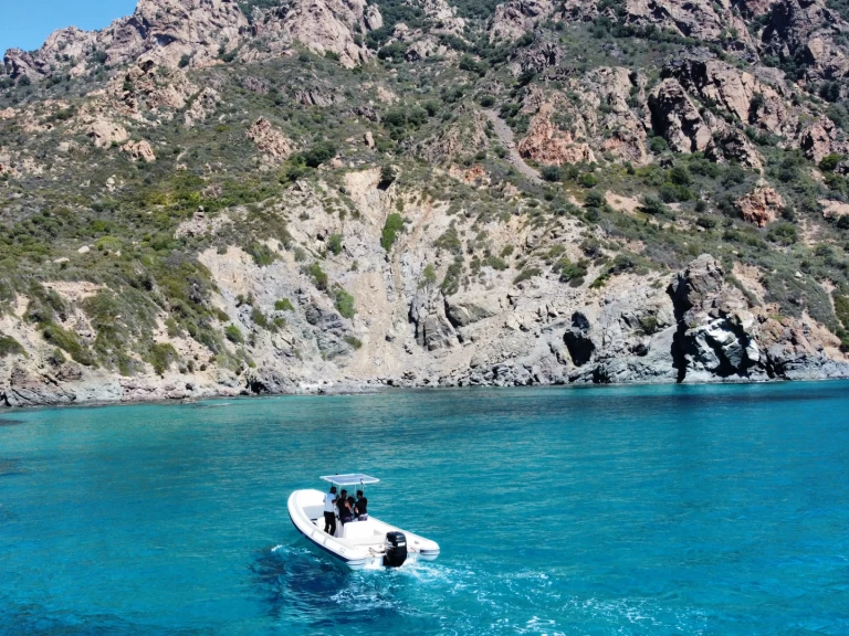 Sea Water smeralda 270 charter bareboat or captained in  Arbatax Port