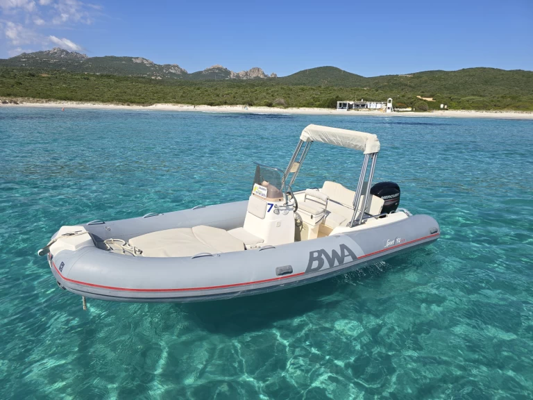 Bareboat Rental RIB Bwa with a boat licence