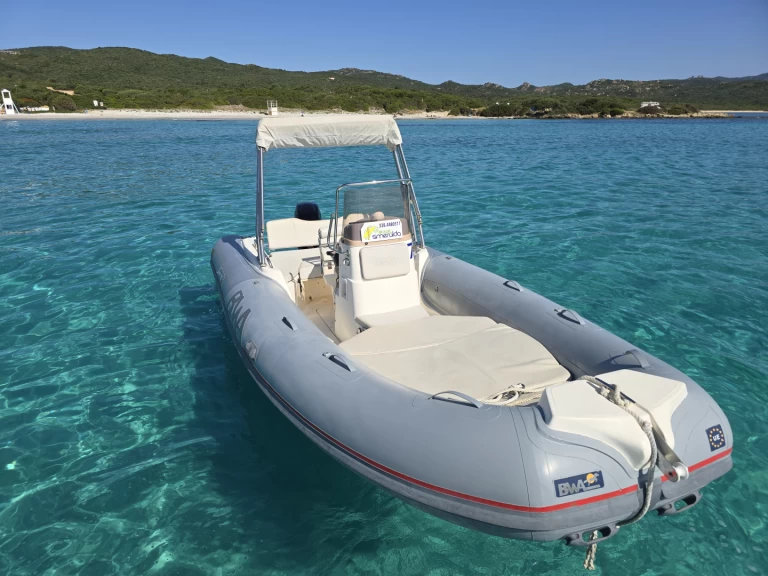 Bwa Sport 19 GT charter bareboat or captained in  Cugnana Verde