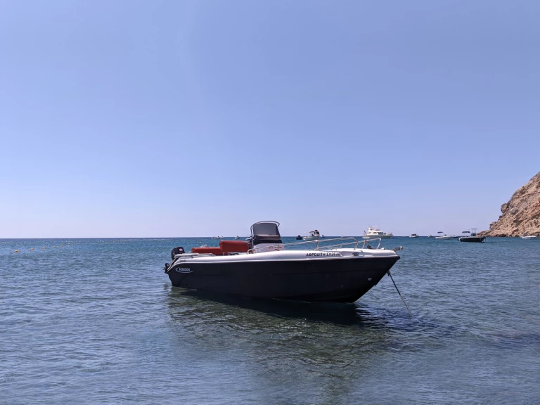 Rent a Poseidon BLU WATER 185 Agía Kiriakí