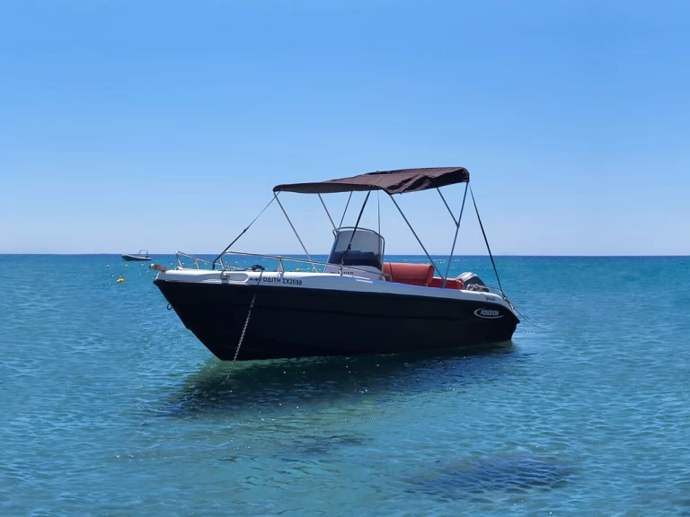 Boat rental Poseidon BLU WATER 185 in Agía Kiriakí on Samboat