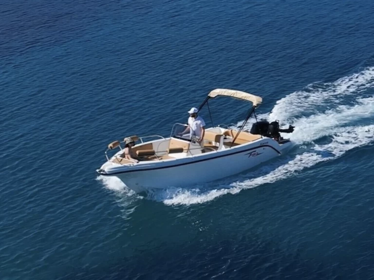 Karel F 19 charter bareboat or captained in  Latchi