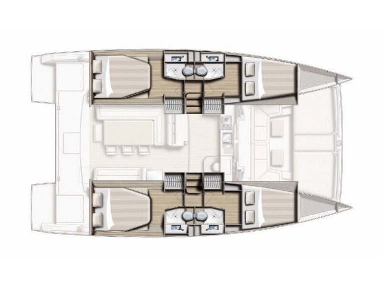Catamaran rental with or without captain Catana Pointe-à-Pitre