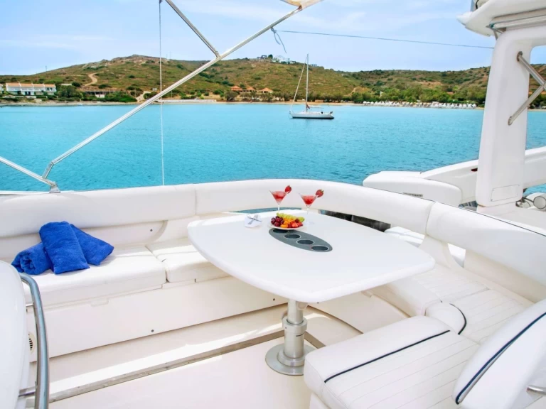 Bareboat Rental Luxury Yacht Ferretti with a boat licence