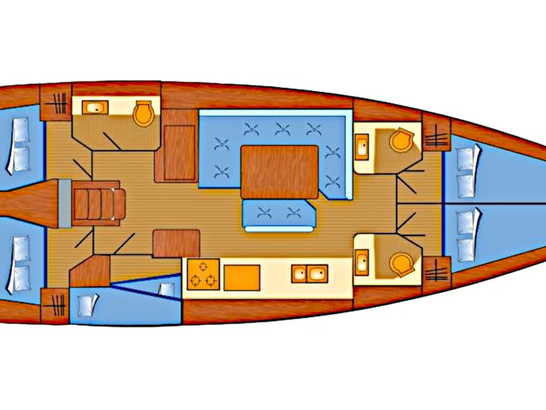 Bareboat Rental Sailboat Jeanneau with a boat licence