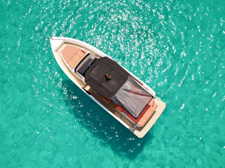 Motorboat rental with or without captain DE ANTONIO Yachts Marina Ibiza