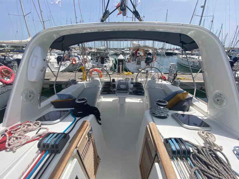 Bénéteau Oceanis 500 charter bareboat or captained in  Ibiza Town