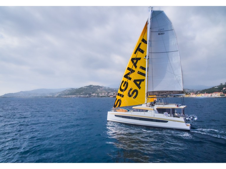 Catamaran for rent Calvi at the best price