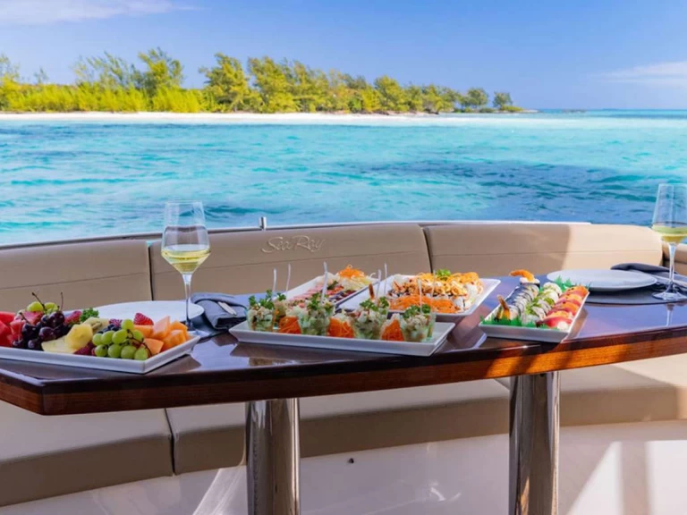 Bareboat Rental Luxury Yacht Sea Ray with a boat licence